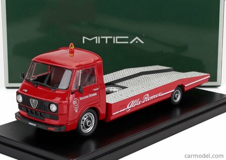 Mitica 1:43 Alfa Romeo A12 ( F12) oprijwagen tweede serrie 1977 - Soccorso Stradale -rood