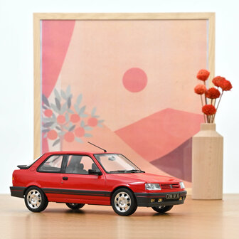 Norev 1:18 Peugeot 309 GTi 1987 Vallelunga Red