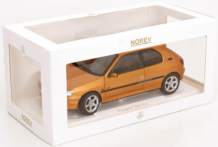 Norev 1:18 Peugeot 306 S16 1997 Blaze Yellow