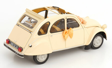 Norev 1:18 Citroen 2CV 1986 Beige Wedding Gift