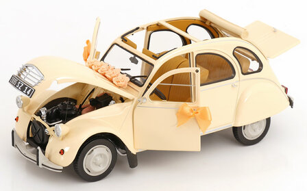 Norev 1:18 Citroen 2CV 1986 Beige Wedding Gift