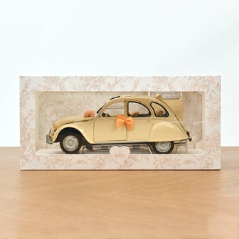 Norev 1:18 Citroen 2CV 1986 Beige Wedding Gift