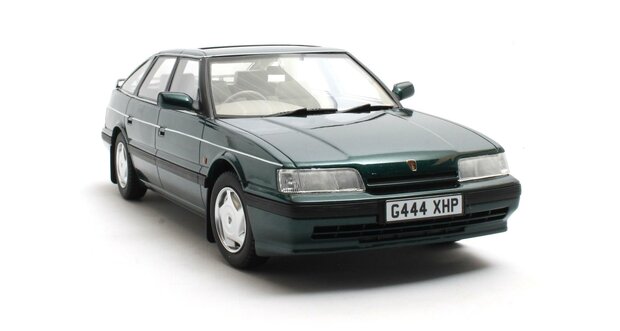 Cult Models 1:18 Rover 827 Vitesse metallic green 1988-1989. binnenkort leverbaar