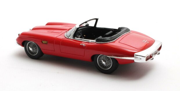 Matrix 1:43 Jaguar E-type Roadster Italsuisse/Frua rood open 1964