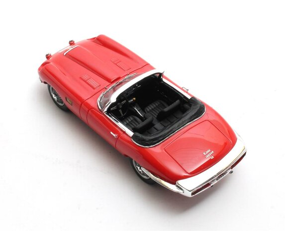 Matrix 1:43 Jaguar E-type Roadster Italsuisse/Frua rood open 1964