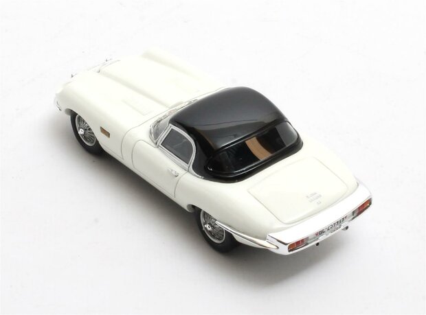 Matrix 1:43 Jaguar E-type Roadster Italsuisse/Frua wit gesloten 1964