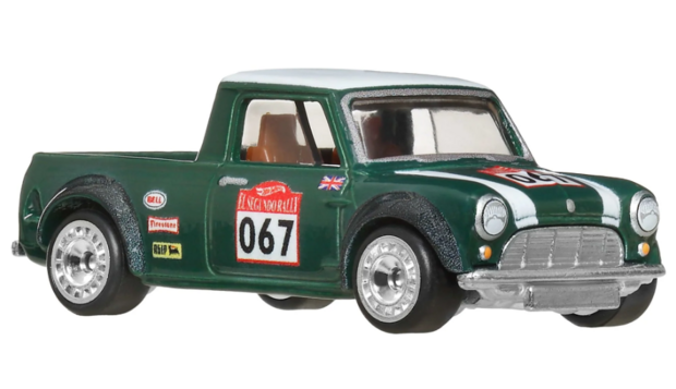 Hotwheels 1:64  Set 2 Mini - Morris Mini no 43 & Austin Mini Pickup 1967. HotWheels Premium Car Culture