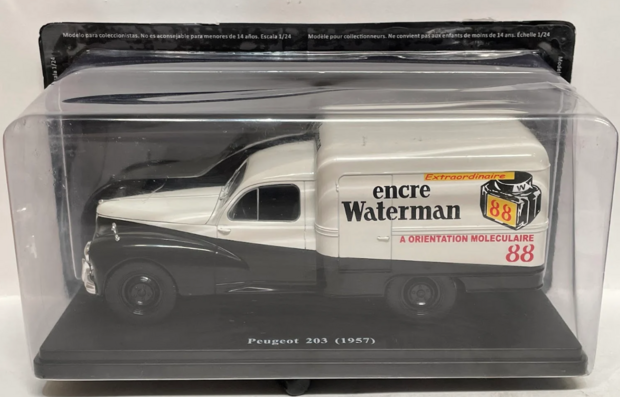 Atlas 1:24 Peugeot 203 " encre Waterman" 1957