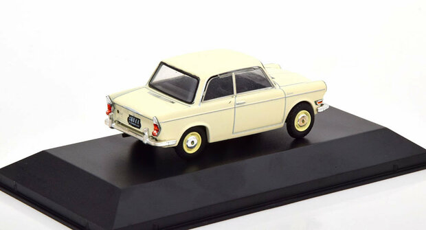Atlas 1:43 De Carlo 1960 ( uit de basic BMW 700 ), creme 1960 in blisterverpakking