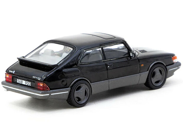 Tarmac 1:64 Saab 900 Turbo Black "Global64"