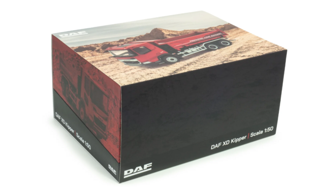 Holland Oto 1:50 DAF XD Kipper Rouge Flamme - Powering Your Success