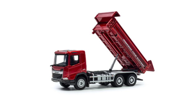 Holland Oto 1:87 DAF XD Kipper Rouge Flamme - Powering Your Success