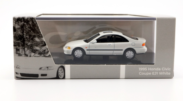 Para 64 1:64 Honda Civic Coupe EJI 1995 wit LHD