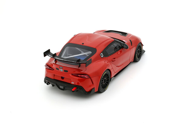Otto Mobile 1:18 Toyota Supra GT4 100 Edition Plasma orange 2023. Levering 07-2025