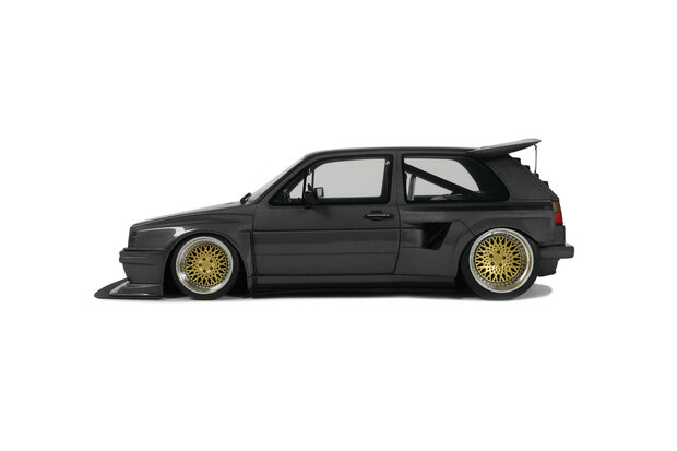 Otto Project Cars 1:18 Volkswagen Golf II GTI By Khyzyl Saleem Ascot grey metallic 2021. Levering 07-2025