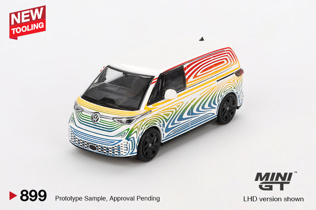 Mini GT 1:64 Volkswagen ID. Buzz Prototype "Rainbow" RHD
