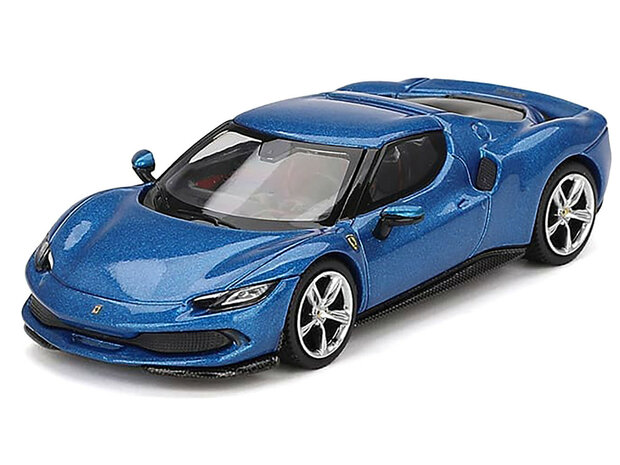 BBR 1:64 Ferrari 296 GTB Blue Corsa 2024