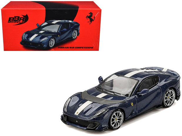 BBR 1:64 Ferrari 812 Competitizone, Blu Tour De France 2023