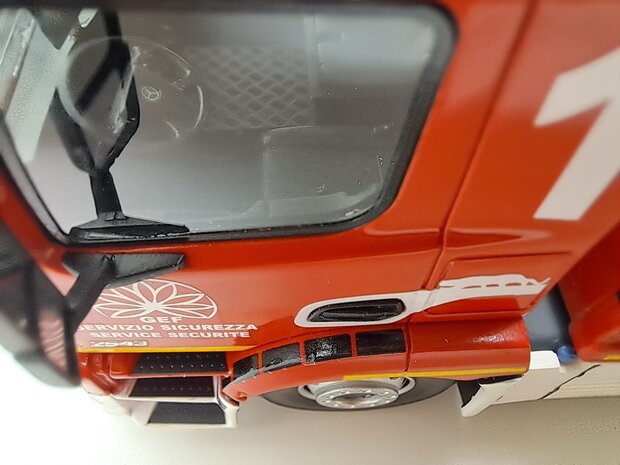 Alerte 1:43 Mercedes Benz Antos Antos BAI VSAT 8000S Pompier " Tunnel de Fréjus ". Limited 300 pcs