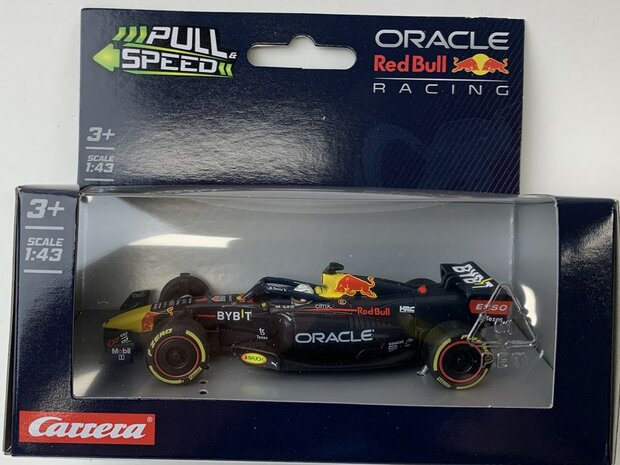 Carrera 1:43 Red Bull Racing RB18 No1 Max Verstappen, Diecast pull back