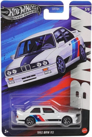 Hotwheels 1:64 Set 5x BMW M1, M2, M3, M4 & M5 - GRT01 BMW Serie 