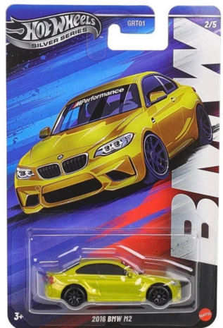 Hotwheels 1:64 Set 5x BMW M1, M2, M3, M4 & M5 - GRT01 BMW Serie 