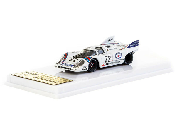 Tarmac 1:64 Porsche 917K no 22 Gijs van Lennep - Helmut Marko "Martini Racing" Winner "24 Hours of Le Mans" (1971) "Curitiba64" 