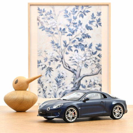 Norev 1:18 Alpine A110 S 2025 Matte Storm Blue. Levering 08-2025