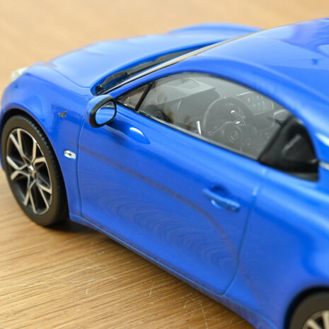 Norev 1:18 Alpine A110 Pure 2018 Alpine Blue. Levering 08-2025