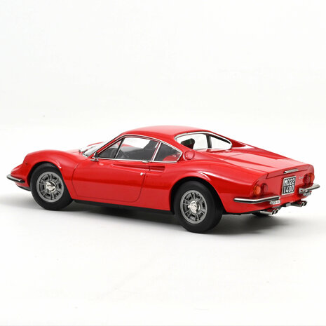 Norev 1:18 Ferrari Dino 246 GT 1968 Red. Levering 08-2025