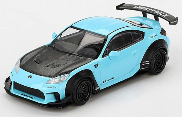 Mini GT 1:64 Toyota GR86 LB Works Baby blue 2024 LHD