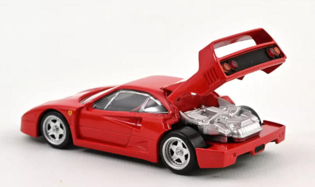 Norev 1:43 Ferrari F40 Red - Norev Jet-car 