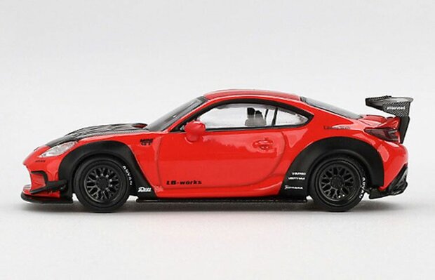 Mini GT 1:64 Toyota GR86 '24, rood (LB Nation red)