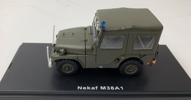 Scale Master 1:43 Nekaf M38A1 Marechaussee legergroen dicht - resin model