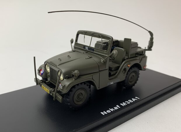 Scale Master 1:43 Nekaf M38A1 Radowagen legergroen dicht - resin model