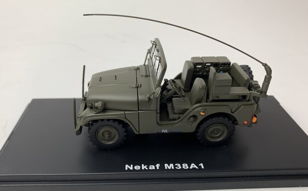 Scale Master 1:43 Nekaf M38A1 Radowagen legergroen dicht - resin model