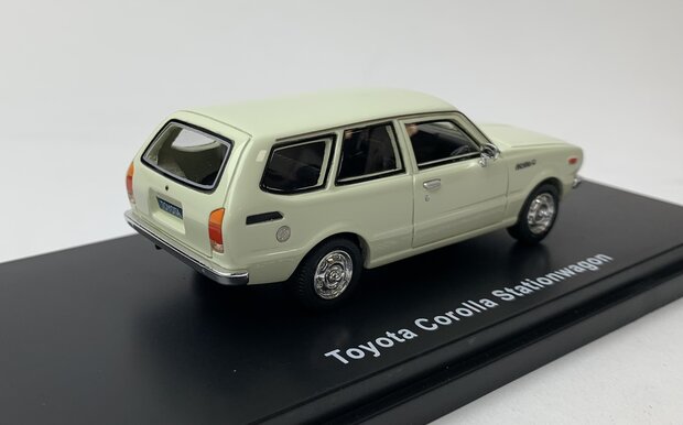 Golden Oldies 1:43 Toyota Corolla Stationwagon wit  - resin model - Limited 100 pcs