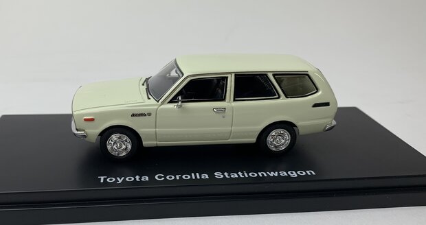 Golden Oldies 1:43 Toyota Corolla Stationwagon wit  - resin model - Limited 100 pcs