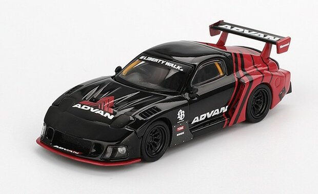 Mini GT 1:64 Mazda RX-7 LB-Super Silhouette Advan lhd