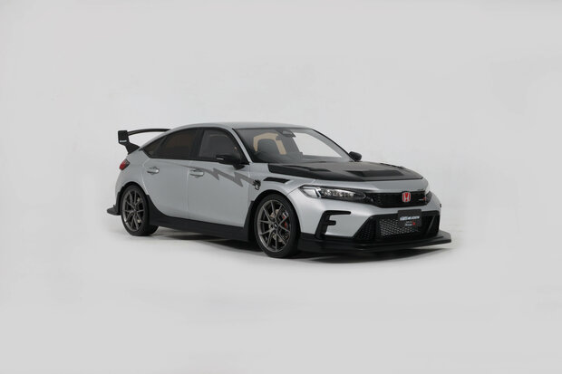 Otto Mobile 1:18 Honda Civic Type R Mugen Group B Mate silver 2024. Levering 12-2025