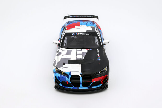 Otto Mobile 1:18 BMW M4 GT4 no 1 white 2024. Levering 12-2025