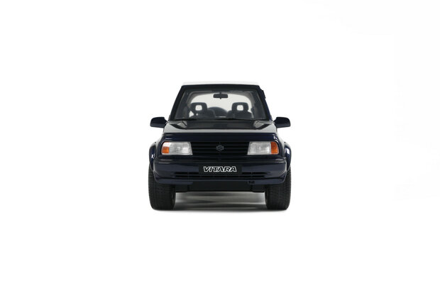 Otto Mobile 1:18 Suzuki Vitara Cabrio JLX Deep Blue Pearl Metallic 1994. Levering 09-2025