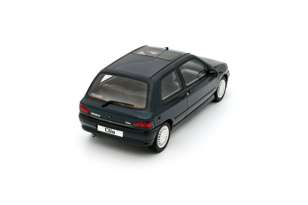 Otto Mobile 1:18 Renault Clio Baccara 1.8 Abyss Green 1995. Levering 10-2025