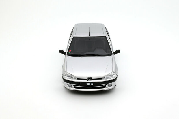 Otto Mobile 1:18 Peugeot 106 Quiksilver Gris Quartz 2000. Levering 10-2025