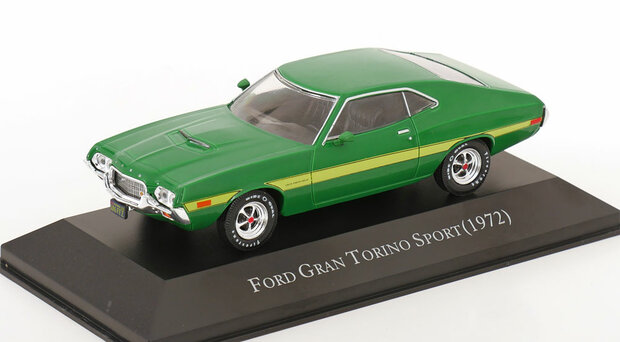 Atlas 1:43 Ford Gran Torino Sport 1972  groen geel