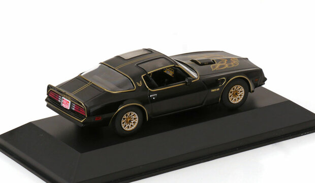 Atlas 1:43 Pontiac Firebird Trans Am 1977 zwart gold