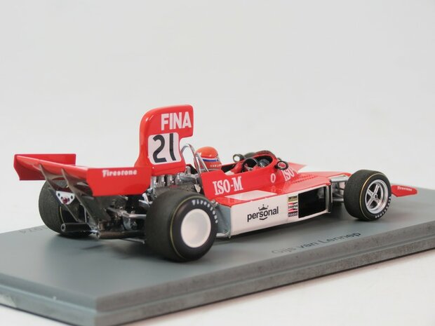 Spark 1:43 Williams FW - ISO Marlboro no 21 Gijs van Lennep Belgie Formule 1 1974