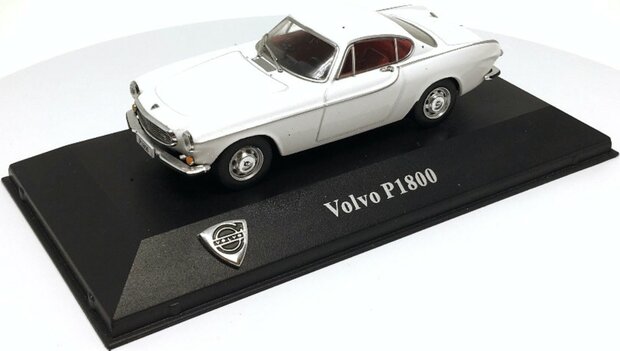 Atlas 1:43 Volvo P1800 1960 wit - Volvo Collection