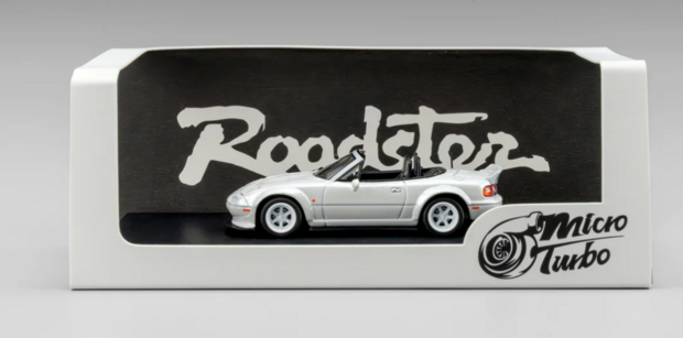 Microturbo 1:64 Custom Mazda MX5 -  RB - Rocket Bunny MX5 metallic wit