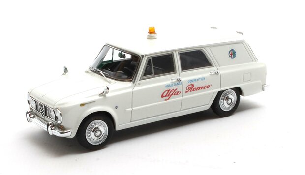 Matrix 1:43 Alfa Romeo Giulia 105 Promiscus by Colli ass.comp. wit '62-'74. Verwacht eind 09-2025
